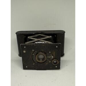 Antique Eastman Kodak Camera Autographic 25 BT 50 Vest Pocket Leather Case